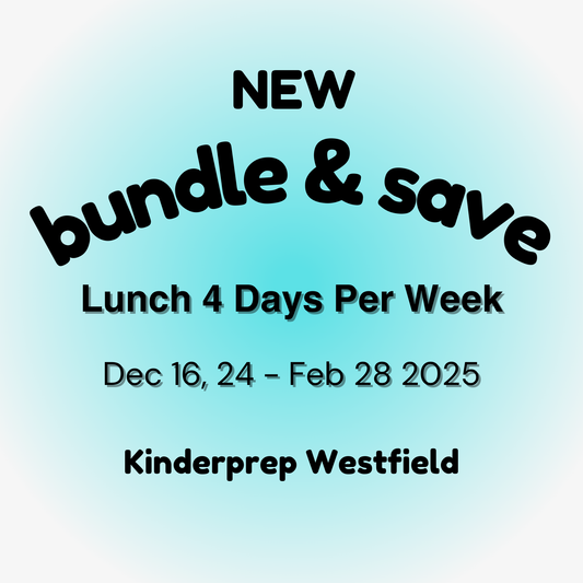 NEW Bundle & Save: 4 Days Per Week - Dec 16 - Feb 28 (Kinderprep)