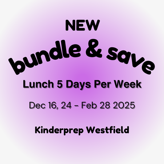 NEW Bundle & Save: 5 Days Per Week - Dec 1 - Feb 28 (Kinderprep)