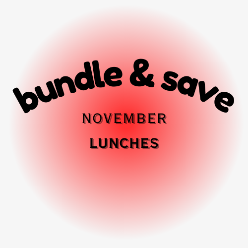 Bundle & Save - 3 Days Per Week - November