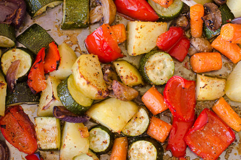 Side Mixed Roasted Veggies | 10 Fridays ($1 each) | [FRI-CA]